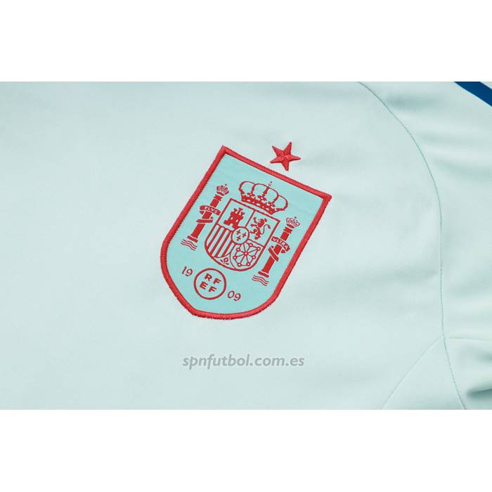 Chandal del Espana Manga Corta 2024-2025 Azul - Pantalon Corto